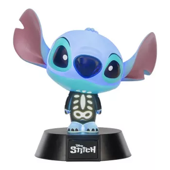 Candeeiro de mesa Paladone Stitch Skeleton Icon Light – luz noturna de figura