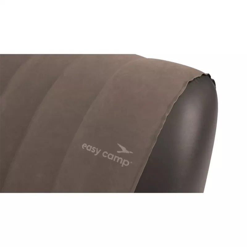 Espreguiçadeira de campismo insuflável Easy Camp 420072, castanha, PVC, 840×1400×700 mm