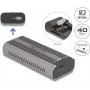 Caixa para SSD DeLOCK 42029 USB Type-C 40 Gbit/s para M.2 NVMe PCIe