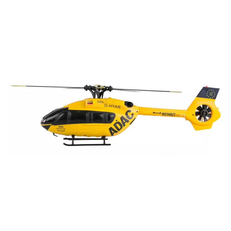Helicóptero Amewi ADAC H145 Brushless 6 canais 6G RTF, modelo de 6 canais pronto a voar