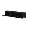 Móvel RTV Cama NOVA 186x40x48 preto mate