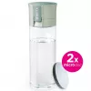 Garrafa de água reutilizável BRITA Fill&Go Vital 600 ml com filtro MicroDisc integrado, verde