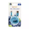 Sbox USB->Type C M/M 1,5m CTYPE-1.5BL azul