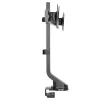 Suporte de monitor MACLEAN MC-854 para dois monitores 17–27 polegadas VESA 75x75 / 100x100, suporte de secretária de braço duplo