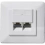 Tomada de superfície Cat 6A blindada helos 74276-SET 2 portas