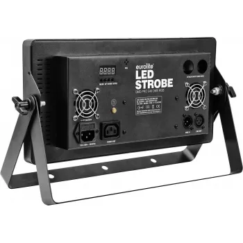 Luminária de efeitos LED EUROLITE DMX 540 RGB – efeito de palco/estroboscópio, projetor de lavagem RGB controlado por DMX