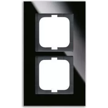 Busch-Jaeger 1722-825 placa de parede/tampa de interruptor preto (2CKA001754A4323)