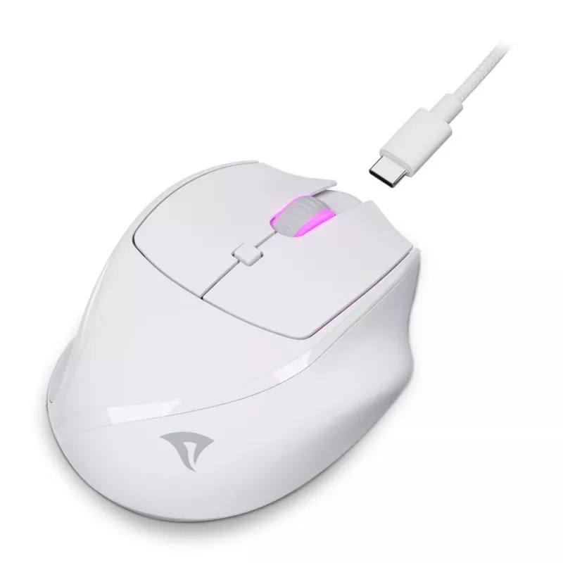 Sharkoon OfficePal M25W rato de escritório sem fios, para destros, 4000 DPI