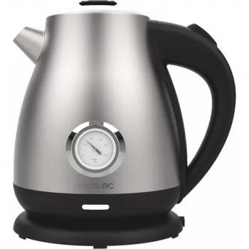 Cecotec Thermosense 620 Retro Steel Chaleira elétrica 1,7 l 2200 W aço inoxidável