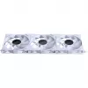 Ventoinha de caixa PHANTEKS M25 Gen2 140mm PWM D-RGB, pack de 3, branco