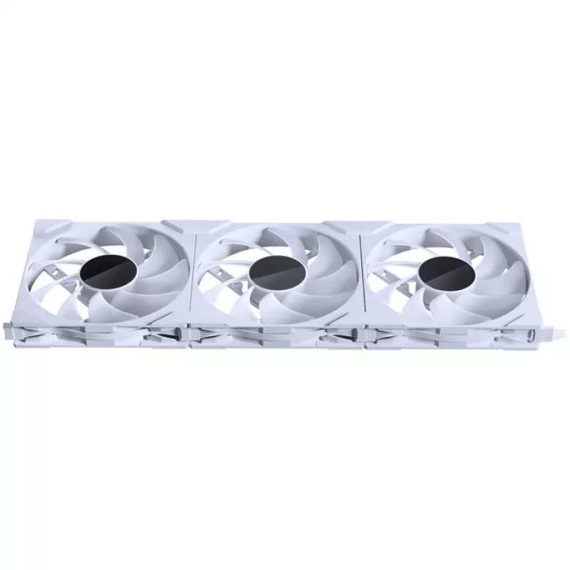 Ventoinha de caixa PHANTEKS M25 Gen2 140mm PWM D-RGB, pack de 3, branco