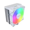 Montech NX400 White ARGB cooler a ar para CPU, 120 mm, multi-socket, branco