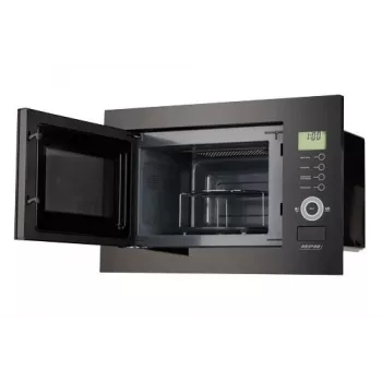 Micro-ondas de encastrar MPM-25-KMI-01 25 L 900 W preto