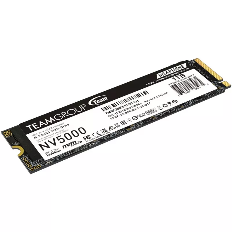 Disco SSD Team Group 1TB M.2 NVMe PCIe 4.0 TM8FGM001T0C101