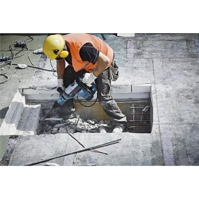 Bosch GSH 7 VC preto azul 1500 W