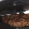 Grelhador elétrico Petra PT4366MBLKVDE preto com revestimento antiaderente e temperatura ajustável