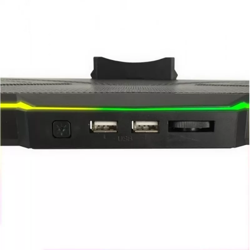 Esperanza EGC110 Xalok base de arrefecimento gaming RGB para portátil de 17" (43,2 cm), 800 rpm, preta