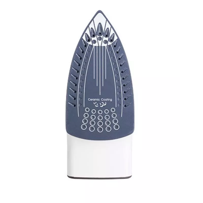Adler AD 5030 ferro de engomar a vapor, 3000 W, base em cerâmica, depósito de água de 0,31 l, vapor contínuo de 20 g/min, vapor vertical, anticalcário, castanho