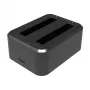 Carregador USB duplo Puluz PU818 para Insta360 X3 — carregamento USB de dupla ranhura