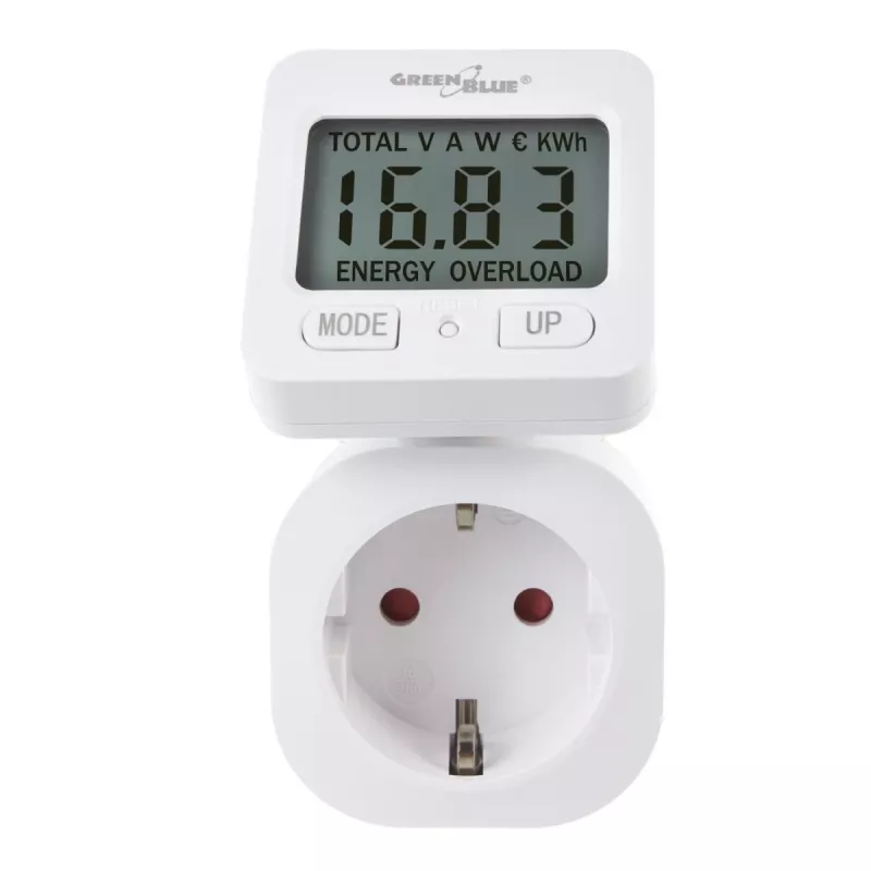 Medidor de energia Wattmeter GB615E GreenBlue