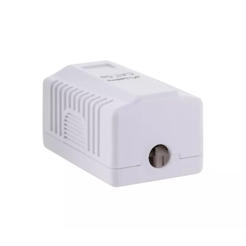 Tomada de ligação Lanberg OU5-0001-W RJ-45 branca
