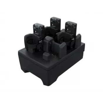 Carregador de bateria Zebra CRD-RS51-4SCHG-01 para leitor de códigos de barras, DC