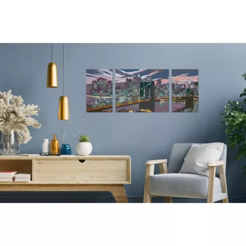 Pintar por números - Creart novo York Skyline