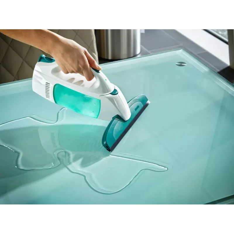 Aspirador de vidros Leifheit Glass Cleaner Dry&Clean com cabo e escova de limpeza 51003
