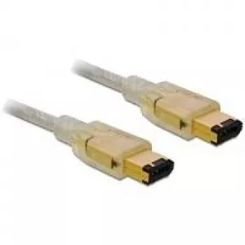 Cabo FireWire A/A DELOCK 1,0 m cinzento