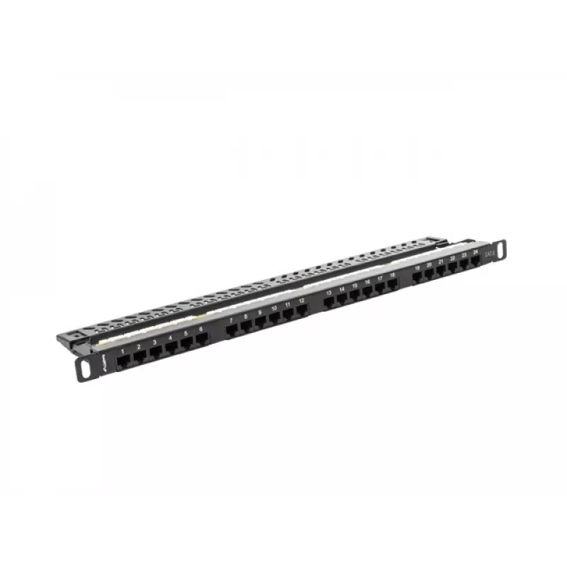 Lanberg PPU6-0024-B Patch panel 0,5HE