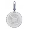 Frigideira para crepes Tefal Daily Cook G7313855, 25 cm, antiaderente, fundo de aço inoxidável, cabo de baquelite, Thermo-Signal