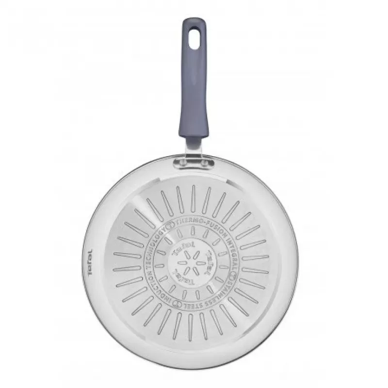 Frigideira para crepes Tefal Daily Cook G7313855, 25 cm, antiaderente, fundo de aço inoxidável, cabo de baquelite, Thermo-Signal