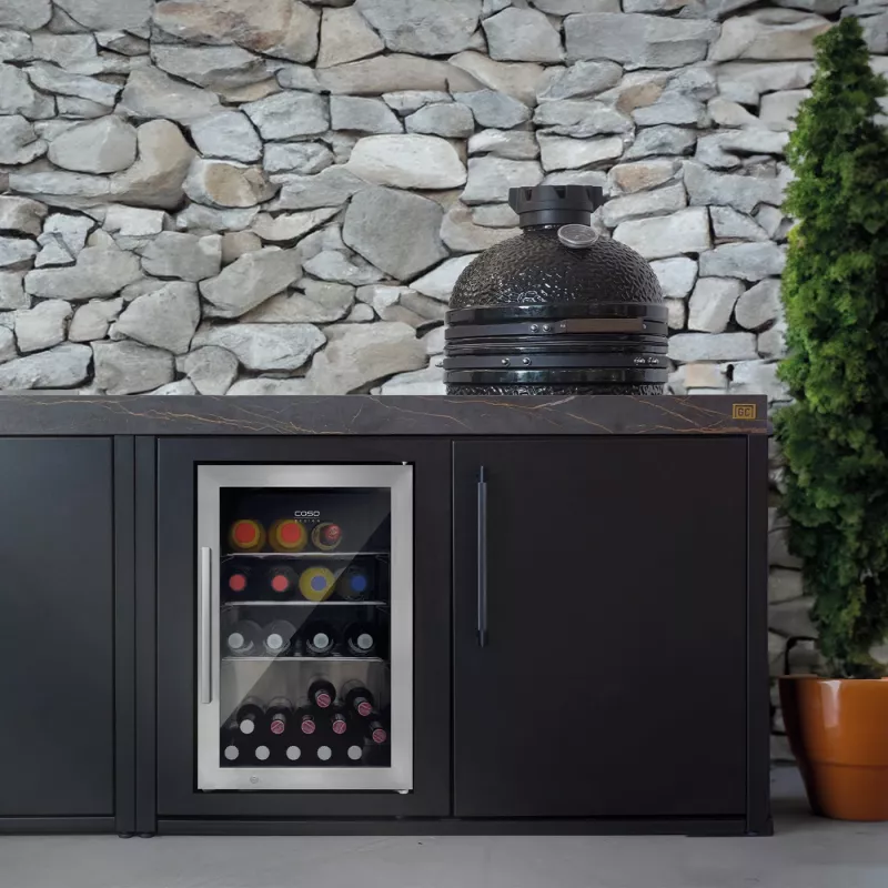 Caso | Barbecue Cooler | S-R | Classe de eficiência energética A | Encastre | Aço inoxidável