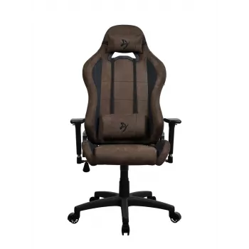 Cadeira gaming Arozzi Torretta SuperSoft – ergonómica castanha, design de suporte