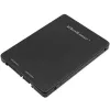 Adaptador para disco M.2 SSD | SATA NGFF para SATA III | 2TB | velocidade super 6Gb/s | preto