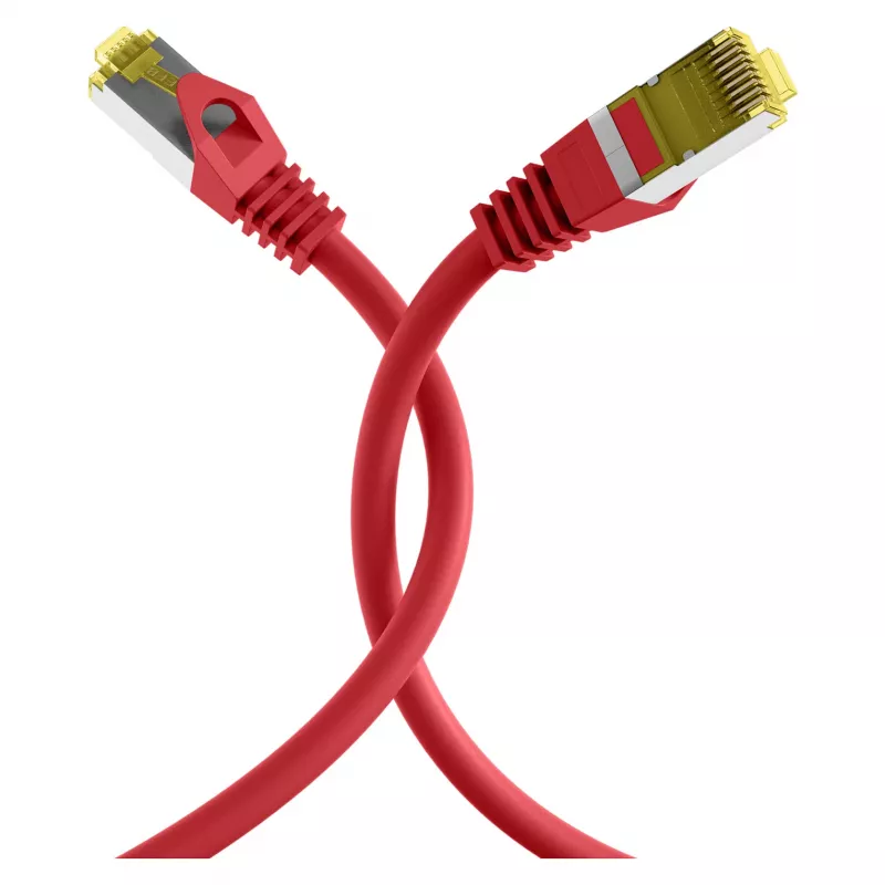 EFB-Elektronik cabo de rede RJ45 Cat.6A S/FTP LSZH Cat.7 cabo bruto vermelho 0,15 m fabricante: EFB Elektronik (MK7001.0,15R)