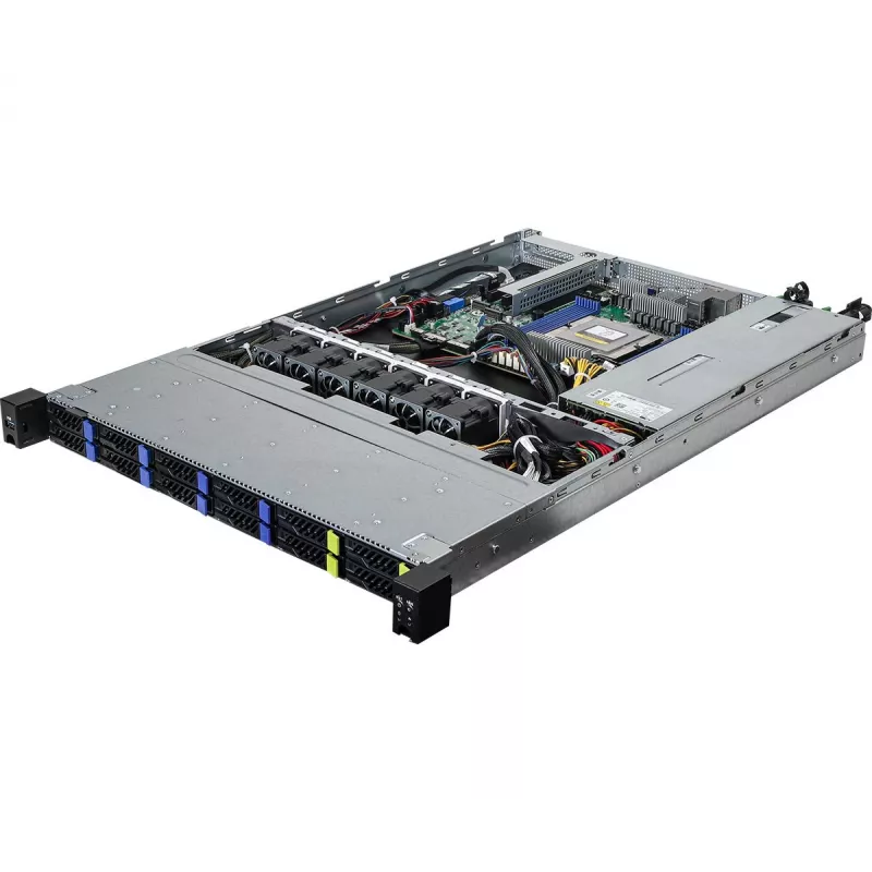 Barebone de servidor ASRock 1U8S4E-GENOA/2T Socket SoC SP5 (LGA 6096) Rack (1U)