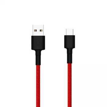 Xiaomi | Cabo trançado Mi Type-C | SJV4110GL | USB-C para USB-A ficha USB Type-C | ficha USB Type-A (2.0)
