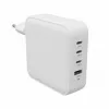 Hyper HyperJuice 100W USB-C GaN Carregador de viagem 3C+1A - Branco (HJ1002WHWWGL)