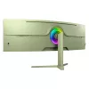 Monitor de computador curvo Arozzi Nova 49 polegadas (124,5 cm) Dual QHD 5120×1440 LED VA, 4 ms, Verde