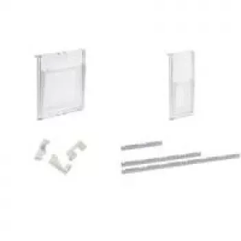helit conector para sistema de apresentação PLACATIV, transparente para filas horizontais (H6810602)
