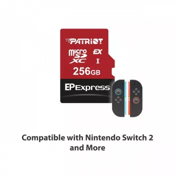 Memória flash Patriot 256 GB UHS-I U3 Class 10 PEF256GEPEXMCX
