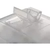 Crystal Shark, Teclado Gaming branco, layout DE, KTT