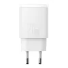 Carregador de parede Baseus Compact 1x USB-A + 1x USB-C 3A, adaptador de viagem compacto
