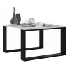 Mesa MODERN MINI 67x67x40 cm branco/preto