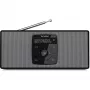 TechniSat DigitRadio 2 S 0002/3911 rádio de bolso, DAB+/FM, Bluetooth, despertador, recarregável, preto/branco