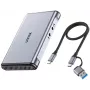 Unitek V1177AGY01 placa de captura de vídeo, 4K@60Hz, HDMI, USB-C, minijack de 3,5 mm, cinzenta