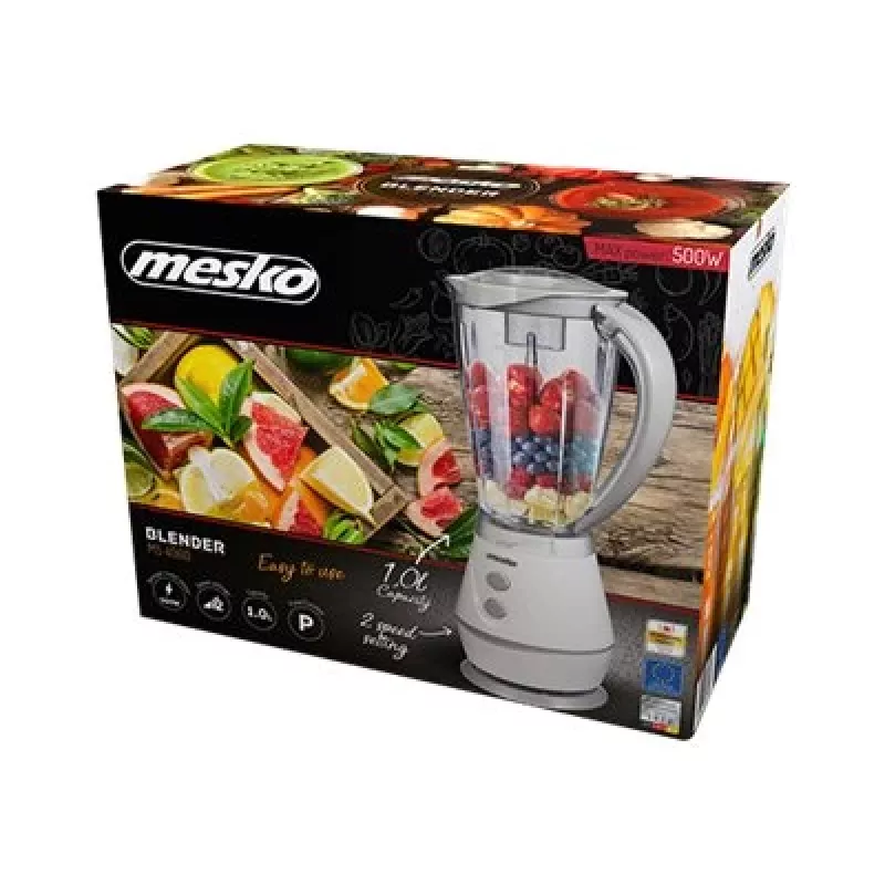 Batedeira Mesko MS 4060g 1 L batedeira de mesa 500 W cinzento