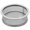 Caixa de detalhe Forpus, prateada, metal perfurado 1005-011