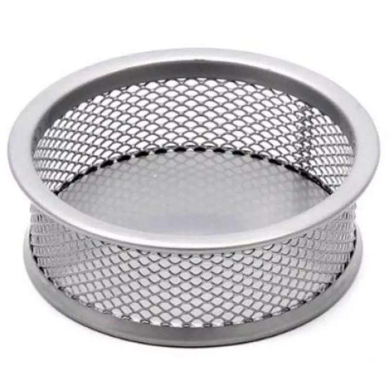 Caixa de detalhe Forpus, prateada, metal perfurado 1005-011